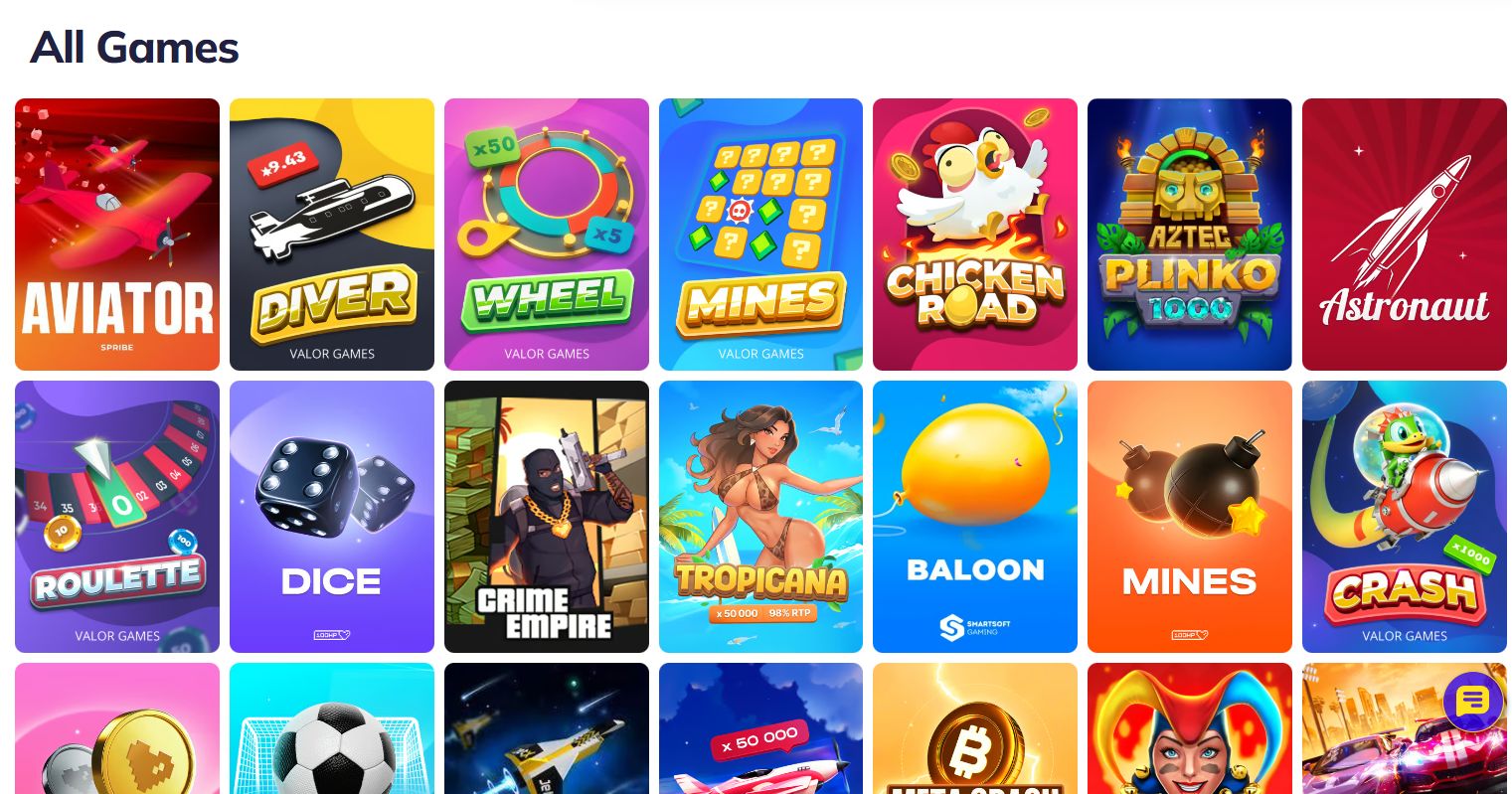 valor casino