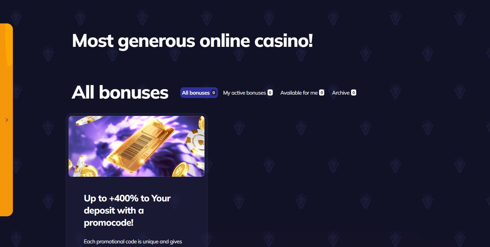 valor casino